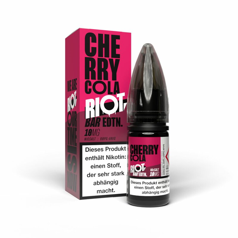 CHERRY COLA - Riot Squad BAR Edition 10mg/ml Nikotinsalz Liquid 10ml