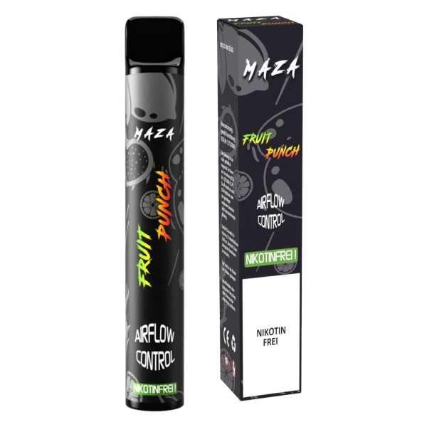 MaZa Go Disposable - Einweg E-Zigarette - ohne Nikotin - Fruit Punch