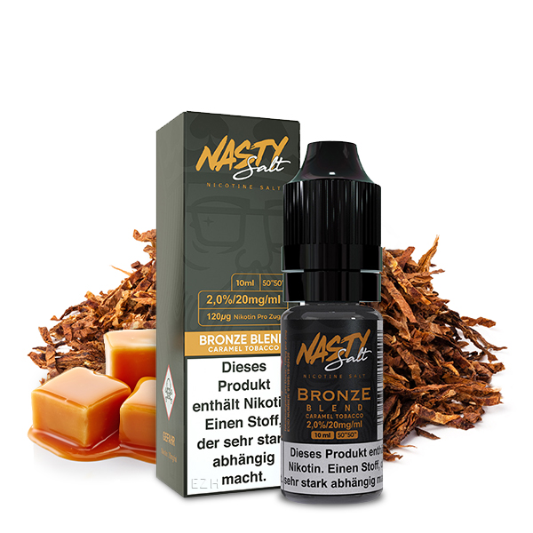 NASTY JUICE Bronze Blend Tobacco Nikotinsalz Liquid 10ml - 20mg