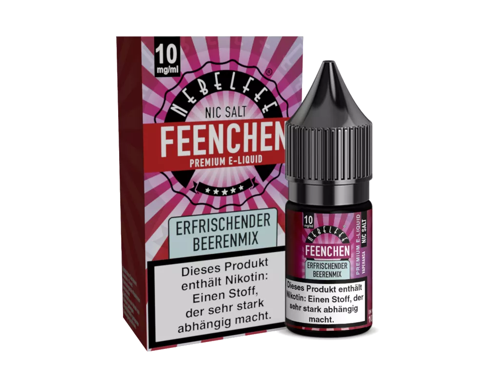 ERFRISCHENDER BEERENMIX -  Feenchen Nebelfee Nikotinsalz 10mg/ml