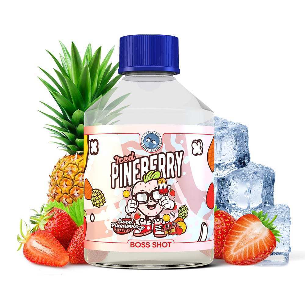 BOSS SHOT Aroma Iced Pineberry by Flavour Boss 500ml 
