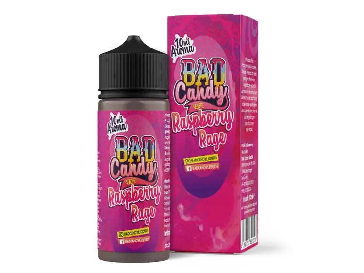 RASPBERRY RAGE - Bad Candy Liquids - Aroma 10ml 0mg