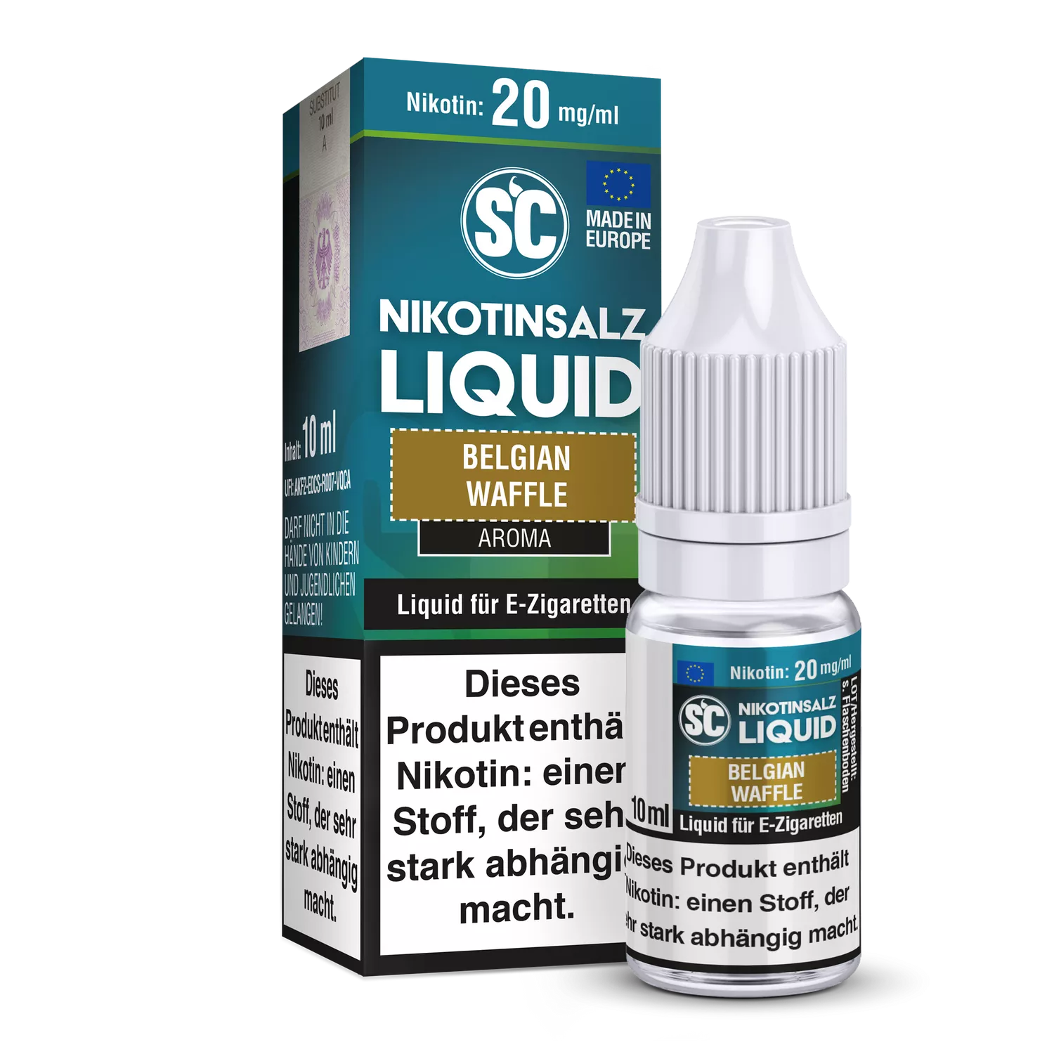 SC Nikotinsalz Liquid 20mg/ml - Belgian Waffle